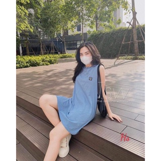 Váy sát nách logo đầu bò HS36