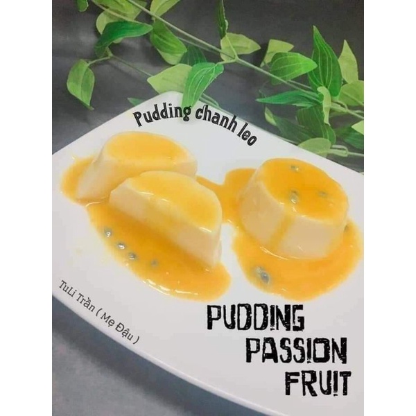 Bột làm Pudding hữu cơ Ruf vị vani