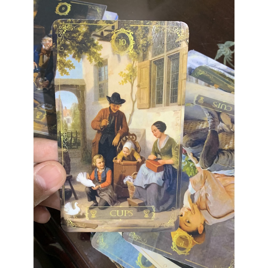 Bộ bài Revival Art Tarot size 12x7 cm