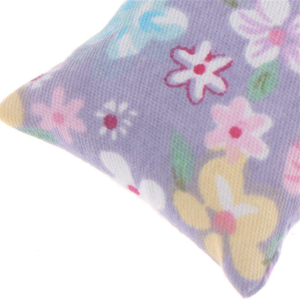 IVORY Gối Đệm Mini 1 / 12 Dùng Trang Trí Tiểu Cảnh / Nhà Búp Bê