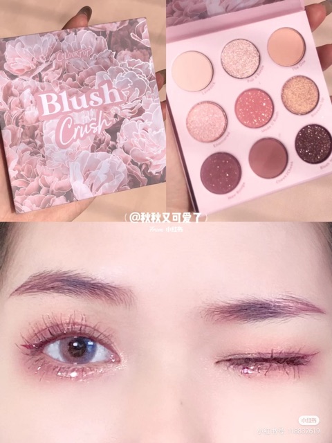 Bảng mắt Colourpop 9 ô Blush Crush