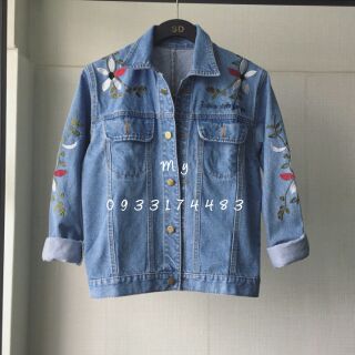 Áo khoác jeans nữ