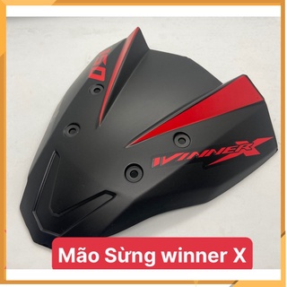 Mão winner x kiểu sừng gắn zin trên xe