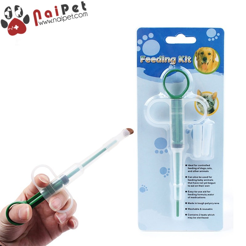 Dụng Cụ Bơm Thuốc Và Thức Ăn Cho Chó Mèo Feeding Kit