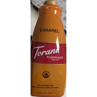 Sốt caramel torani- chai 1.89L