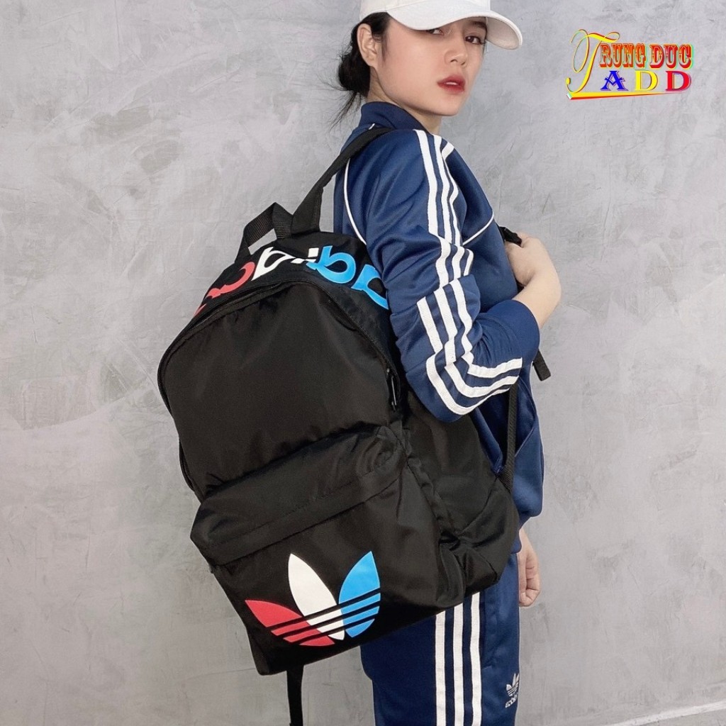 Balo adidas ADICOLOR TRICOLOR BLACKPACK Made in Thailand full tag code size 30 x 44 x17 cm