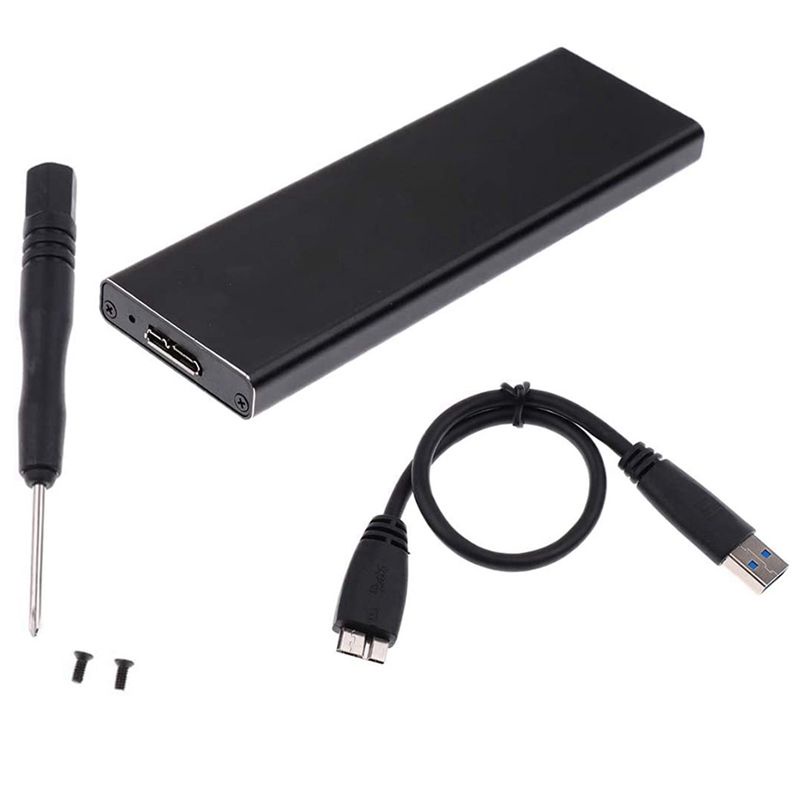 Hộp Đựng Ổ Cứng Ssd Sang Usb 3.0 6 + 12 Pin Cho 2010 Apple Macbook Air A1370 A1369 Đen | BigBuy360 - bigbuy360.vn