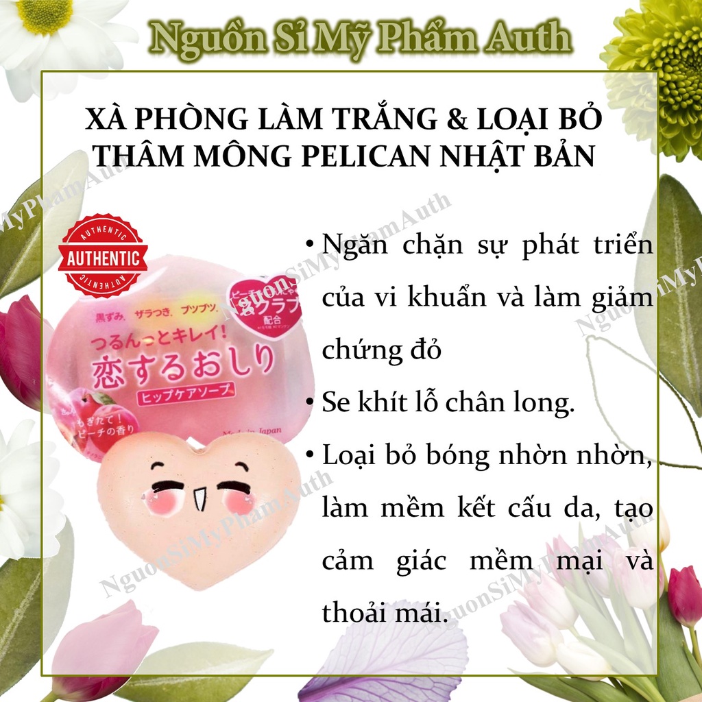 XÀ PHÒNG TRÁI ĐÀO  PELICAN THÂM MÔNG không còn là vấn đề