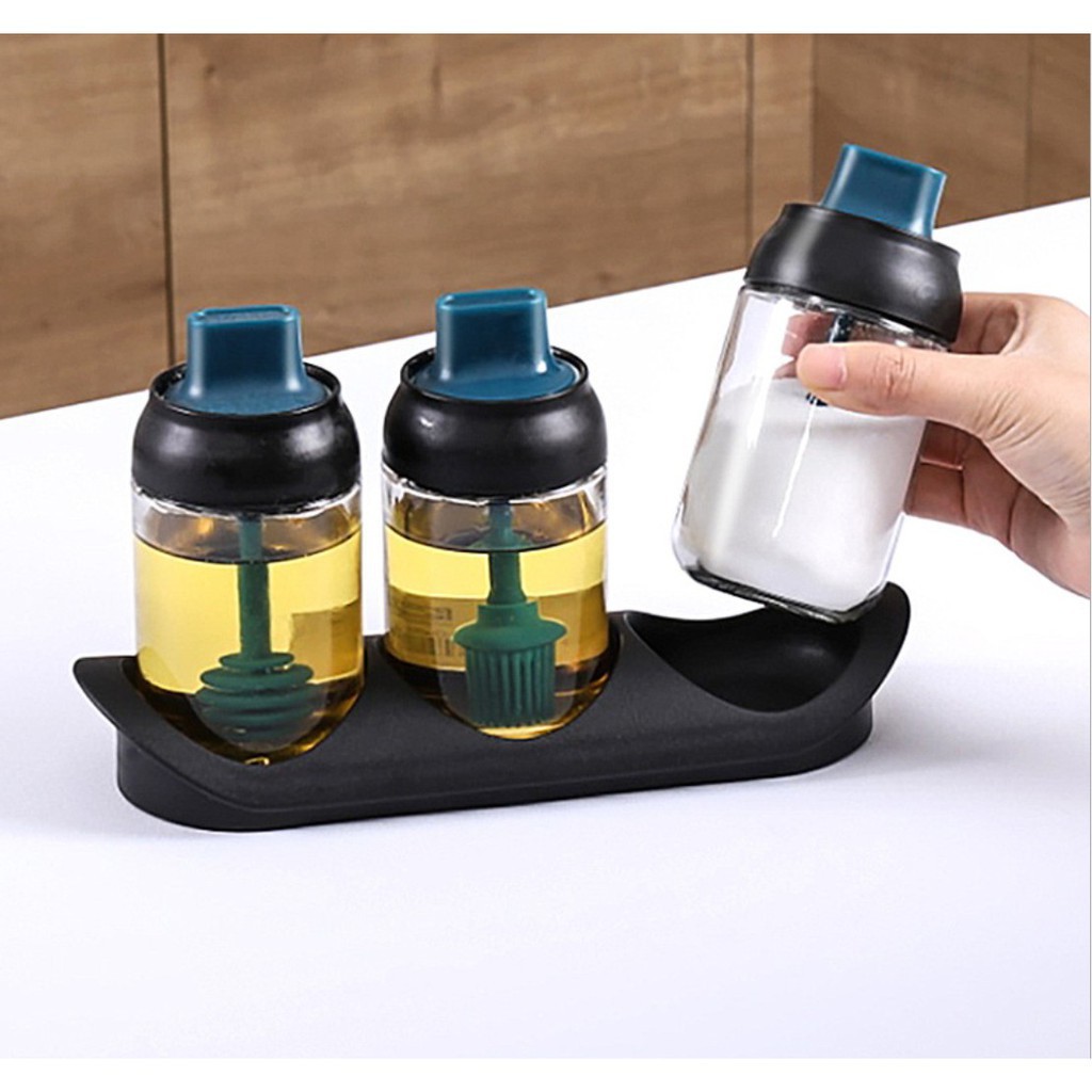 Hũ thủy tinh đựng gia vị cao cấp IDEA 250ml kèm thìa | BigBuy360 - bigbuy360.vn