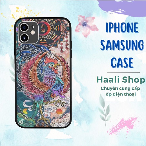 Ốp ĐT Đôi Cho Bạn Thân Hình Bí Ẩn Chiến Kê Sặc Sỡ Chống Bụi Bẩn cho IPHONE SAMSUNG MYS20220262