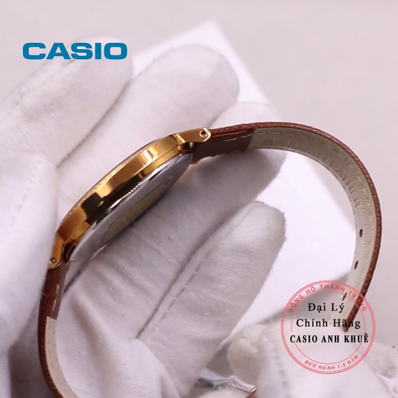 Đồng Hồ Casio Nữ Sheen SHE-4535YGL-9AUDF siêu mỏng kính sapphire