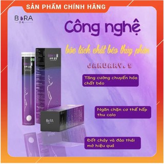 Ống 20 viên - sủi giảm cân bora slim