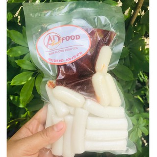combo 250g bánh gạo kèm sốt ( 100g tok thường + 100g tok phô mai + 50g sốt)