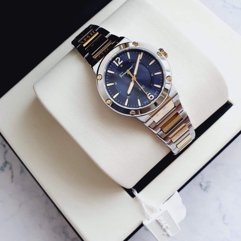 Đồng hồ nữ Salvatore Ferragamo F80 Demi Gold