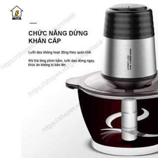 Máy Xay Thịt RANBEM cối thuỷ tinh