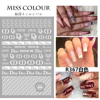 Sticker dán móng tay nail dạ quang