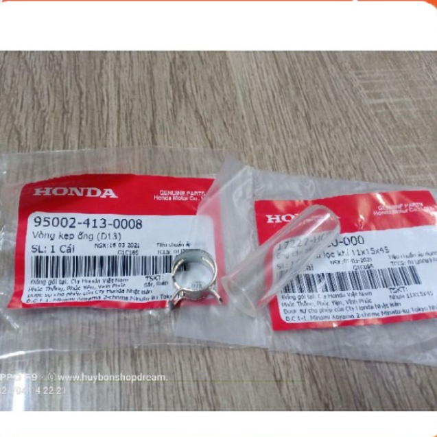 Ống Ngưng Bầu Lọc Gió Dream Hàng Zin Honda - Ống Xả Cặn Pô Xe Dream Lắp Dream Thái Dream Việt, Super Dream
