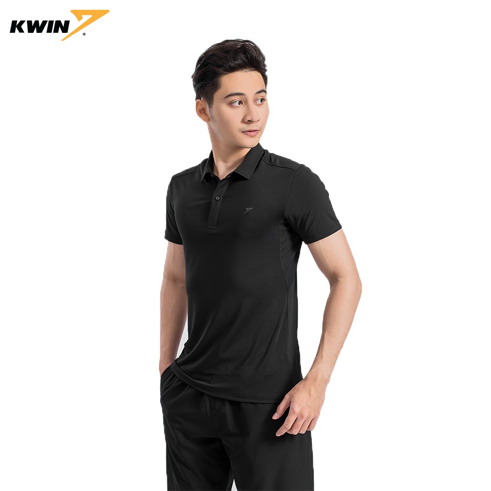 Áo phông nam có cổ KWIN chính hãng, dáng ôm khoẻ khoắn, chất liệu cao cấp thoáng mát | BigBuy360 - bigbuy360.vn