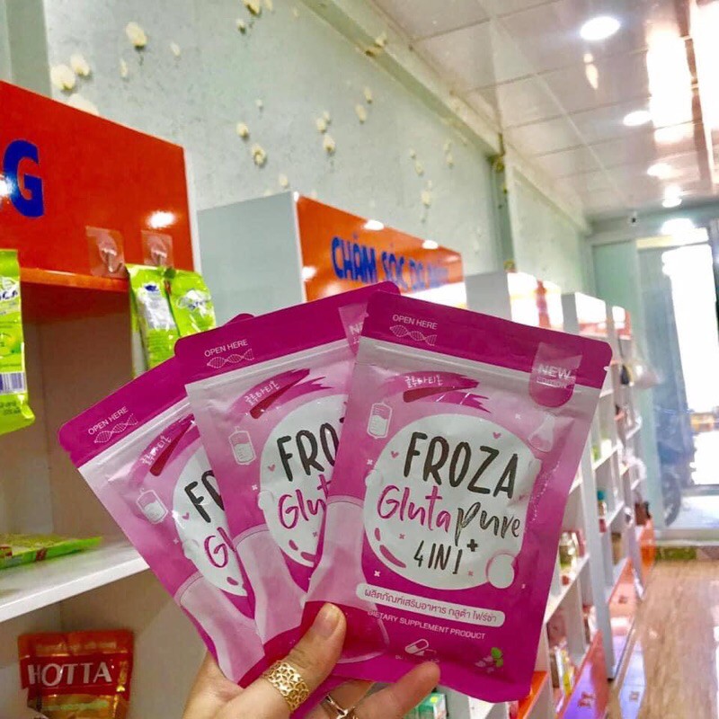 VIÊN UỐNG TRẮNG DA Forza Gluta Pure 4 in 1 ( 60 viên).