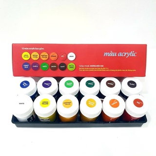 Bộ 12 màu acrylic colokit acr-c03