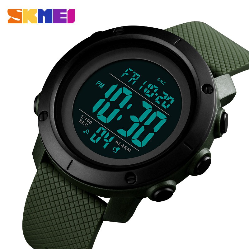 Đồng Hồ Nam Điện Tử Thể Thao Pin Nhật, Kháng Nước SKMEI - 1434AGBK - Hàng Chính Hãng