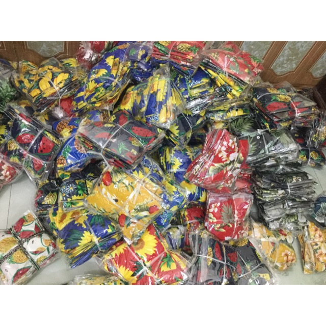 Combo 50 bộ  trái cây