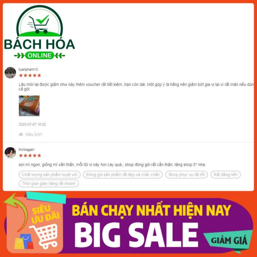 Mì không chiên Nissin 365 [đủ 4 vị] Xí Quách Thịt Bằm, Tôm Chua Cay, Lẩu Thái Hải Sản, Rong biển nhật | BigBuy360 - bigbuy360.vn