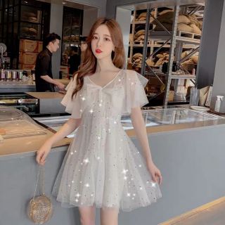 Đầm dư tiệc lấp lánh tiểu thư