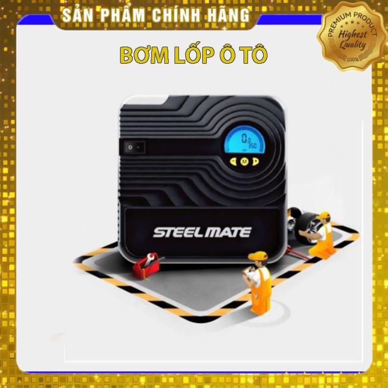 Bơm Ô Tô Chính Hãng Steelmate P03 Bơm Cơ, P05 Điện Tử Tự Ngắt Thông Minh