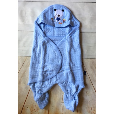 Túi Ủ Trùm Có Chân Baby Mommy Vải Mịn Giữ Ấm Cho Bé/ Chăn ủ, khăn choàng quấn bé