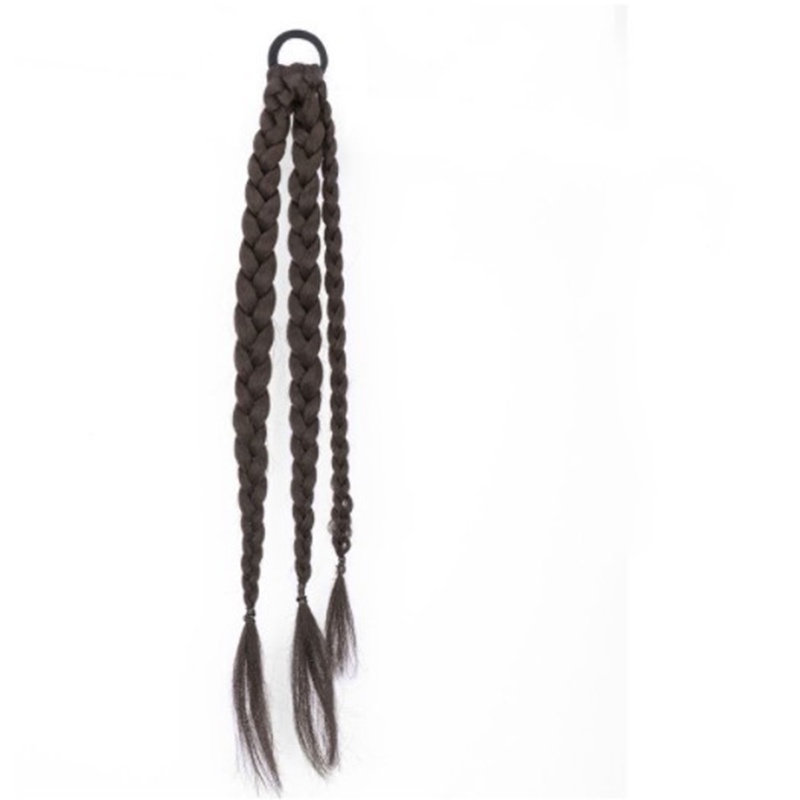 Tóc Giả Thắt Bím Dài Phong Cách Ngọt Ngào Cho Nữ Tập Boxing