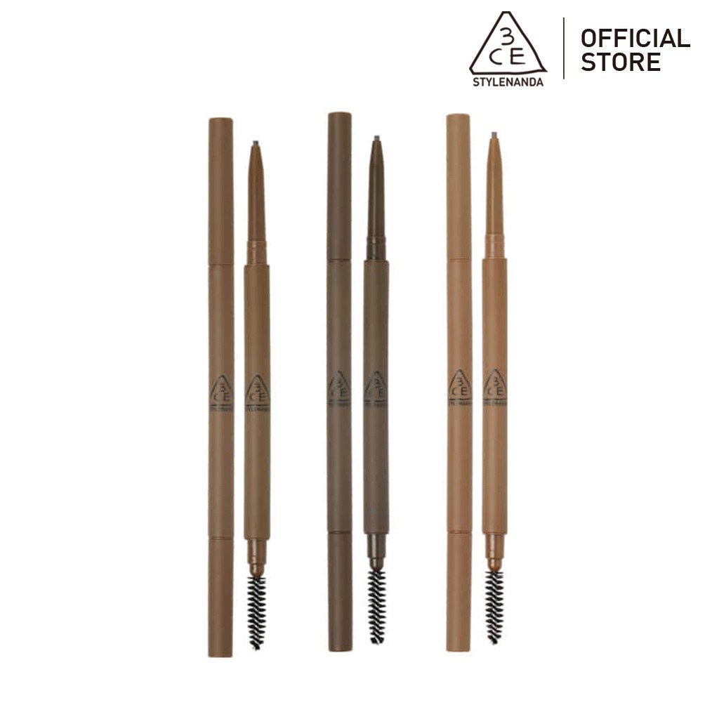 Bút Chì Kẻ Lông Mày 3CE Siêu Mảnh 0.05g