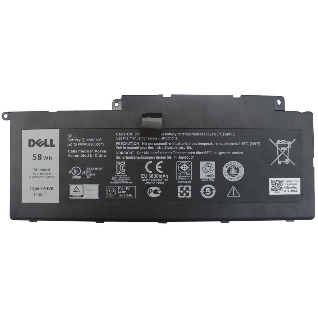 Pin Laptop Dell Inspiron 14-7437 15-7537 17 7737 T2T3J G4YJM F7HVR Battery