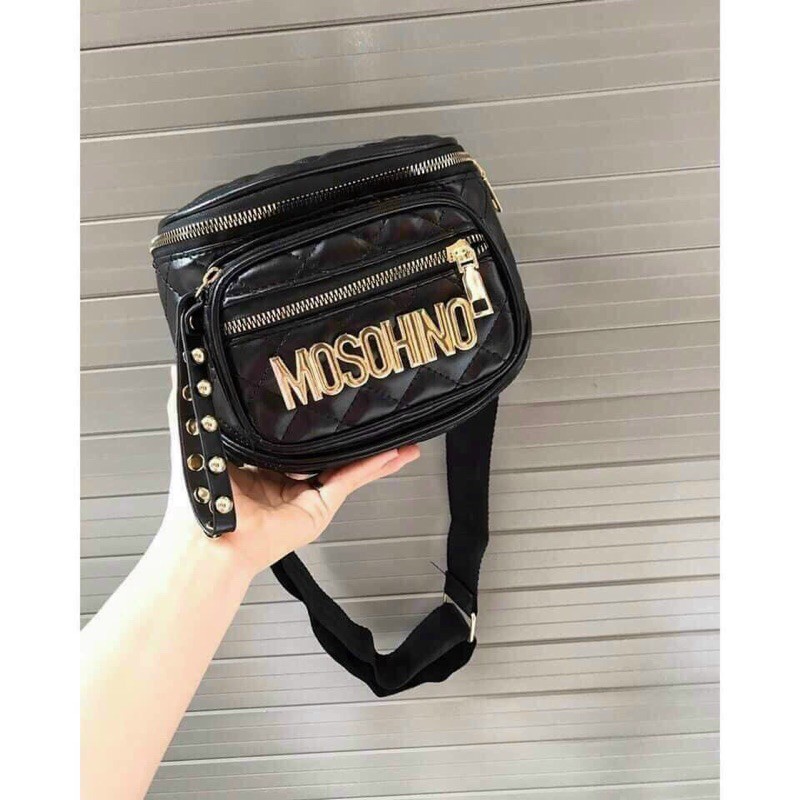 túi đeo bụng, đeo chéo cực nhiều ngăn (xem video) MOSCHINO