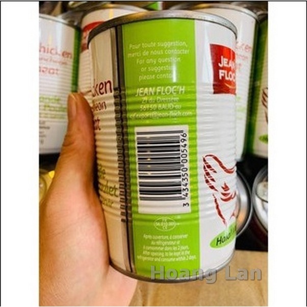 Thịt hộp Chicken Luncheon Meat Jean Floch 400g - Pháp