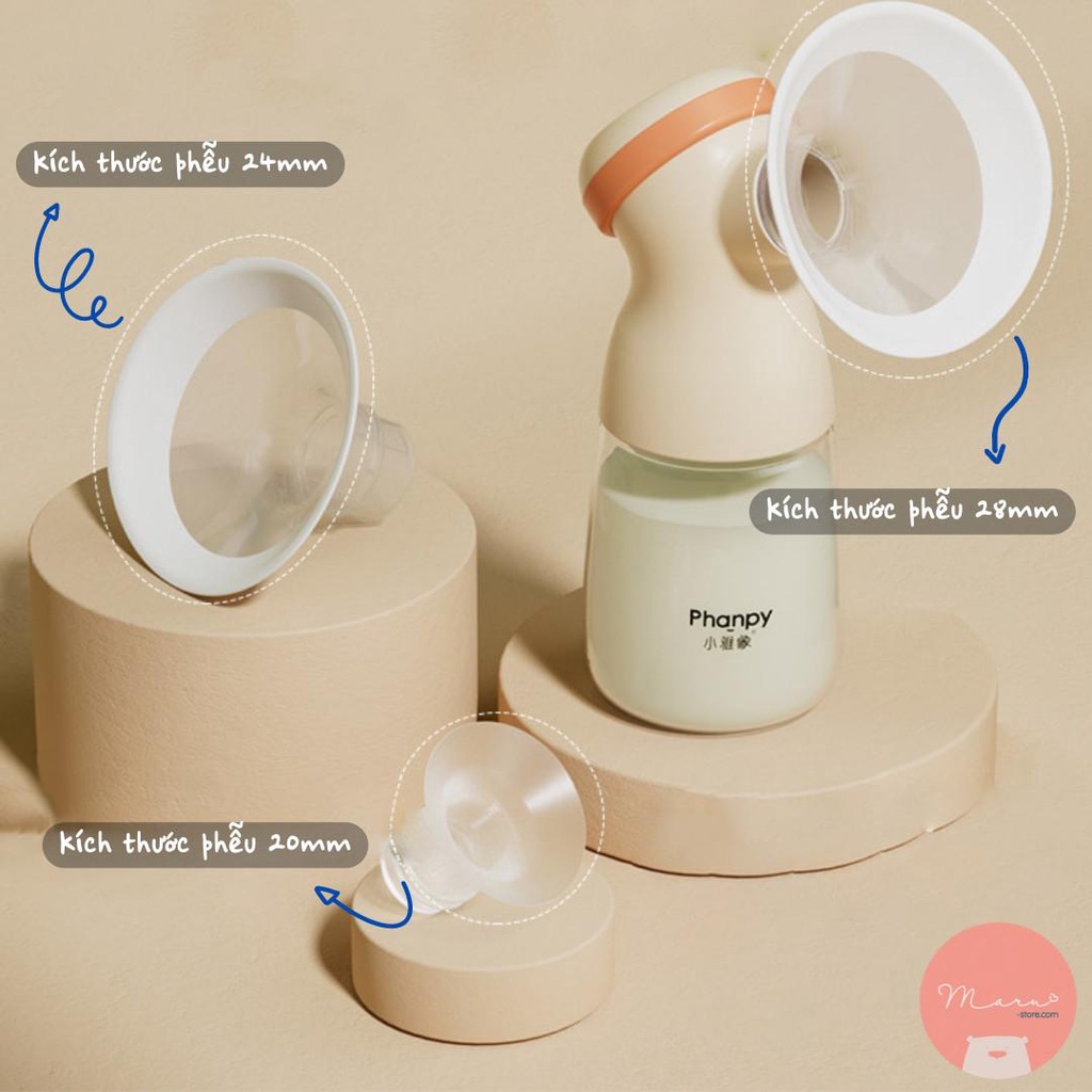 Máy hút sữa điện đôi phễu cải tiến, pin dung lượng cao Yishu Gen3 PHANPY