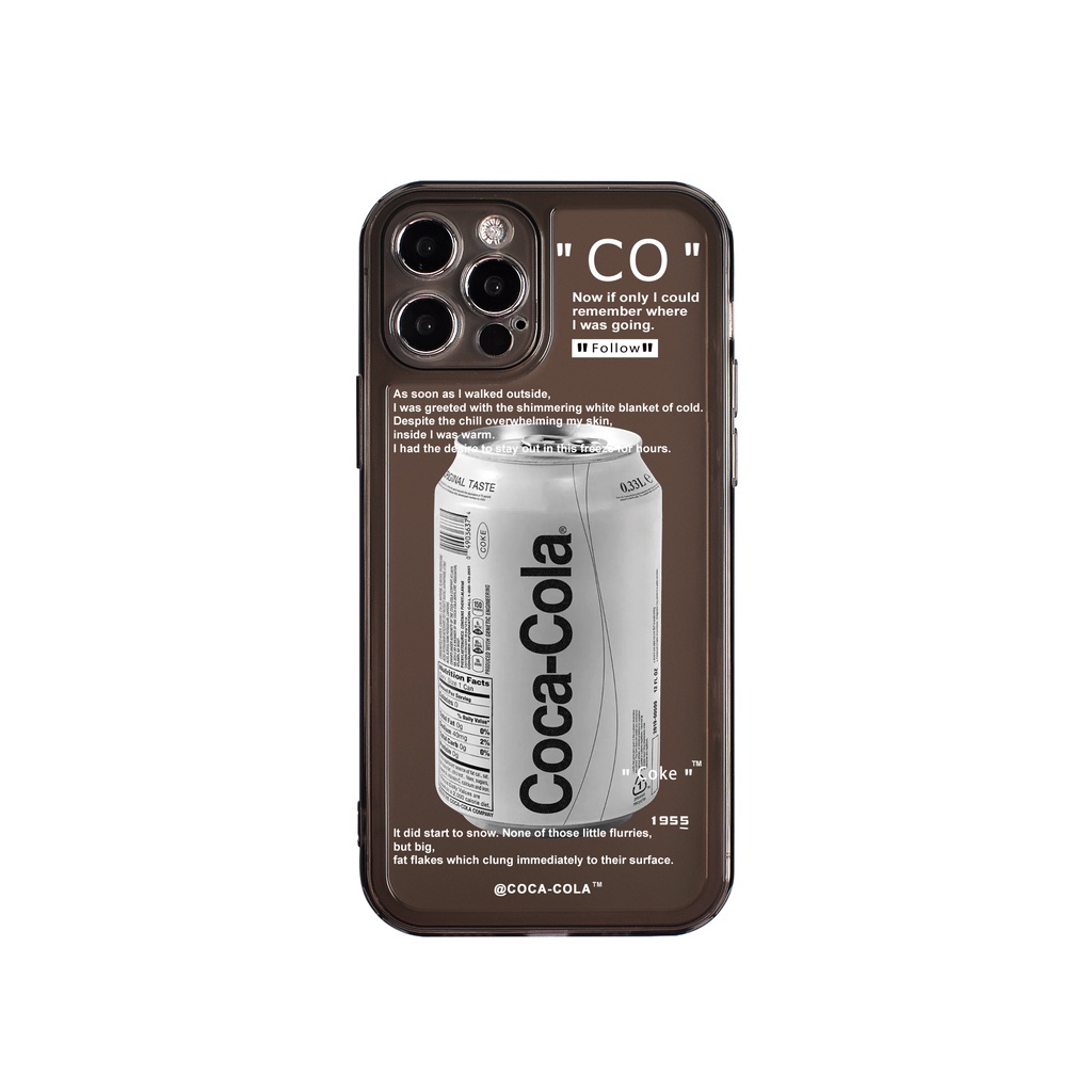 Ốp Điện Thoại In Hình Cola/Khoai Tây Chiên Cho for iPhone12 13 Pro Max/12/11/XS/ XR/ X/ 8/ 7 Plus