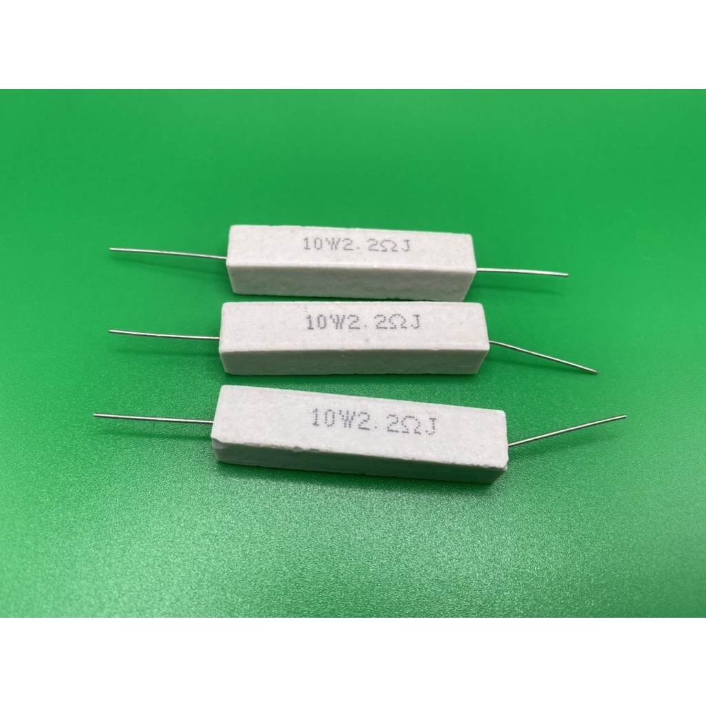 Điện Trở Sứ Công Suất 10W 2,2Omh