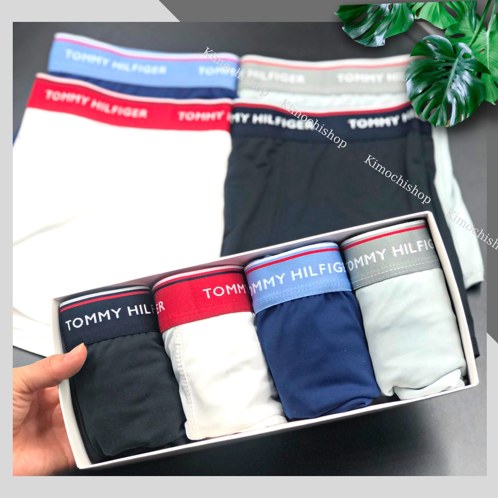 Quần lót nam boxer, quần sịp đùi nam co giãn, vải cotton thâm hút vượt trội TVIP02