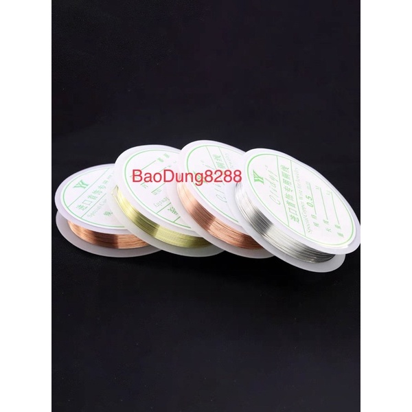 Cuộn dây kẽm size 0.3/ 0.4/ 0.5/ 0.6/ 0.8/ 1.0 mm