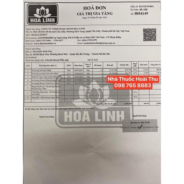 Dung dịch vệ sinh Phụ Nữ DẠ HƯƠNG Pharma Total care 120 ml- Chăm sóc toàn diện