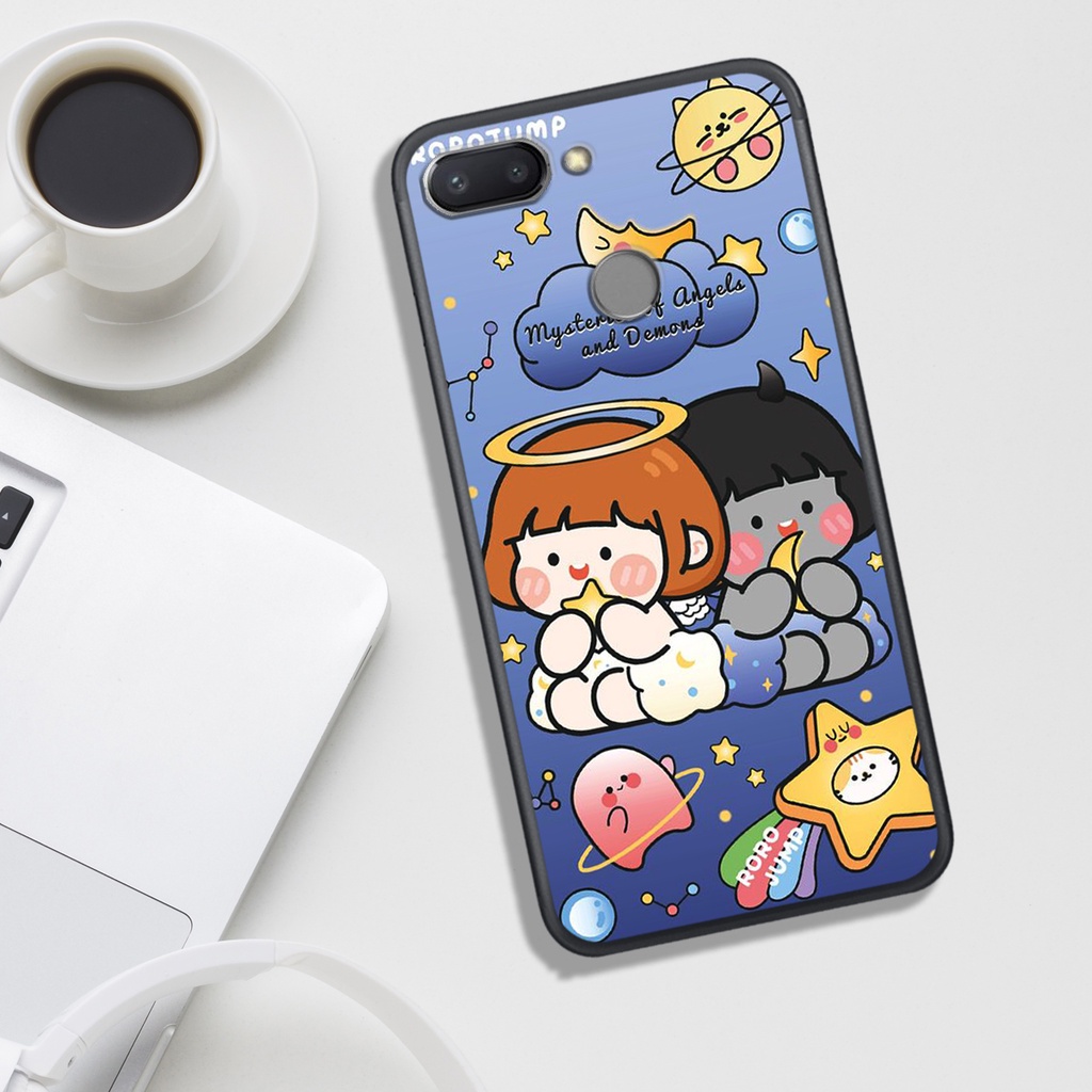ỐP LƯNG XIAOMI REMI 4A/5A/6/6A/MI 8 LITE , IN HÌNH ROROJUMP ĐỘC LẠ, DỄ THƯƠNG.