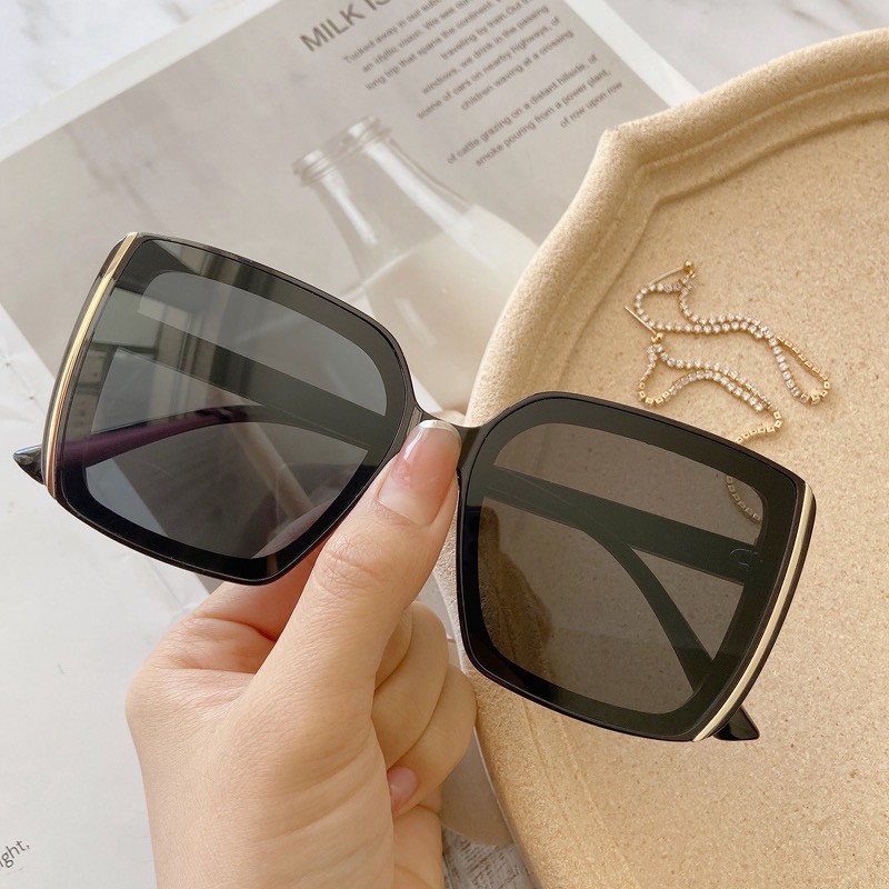 Sunglasses Women Shades Cermin Mata Hitam Spek Mata Eyeglasses Square Oversized Sun Glasses