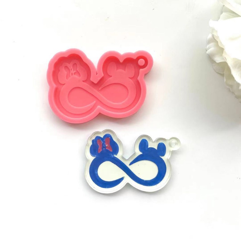 Khuôn Silicone Làm Mặt Dây Chuyền / Bông Tai DIY