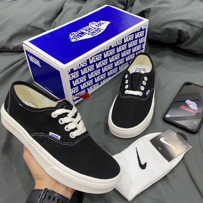 Giầy van.s clsic đen chất lượng 1:1 ( full box + free ship )