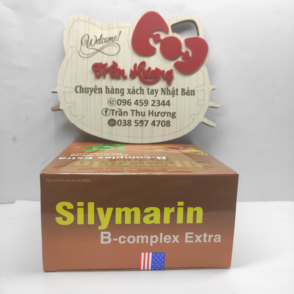 Silymarin B-Complex Extra Nâu - Hộp 100 Viên