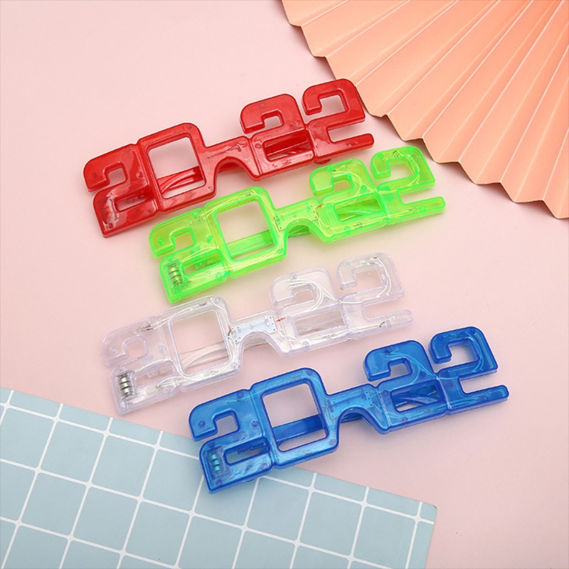 Mắt Kính Có Đèn LED Phát Sáng Mừng Năm Mới 2022