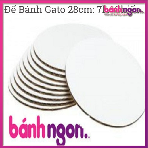 Đế Giấy Bánh Gato 28cm