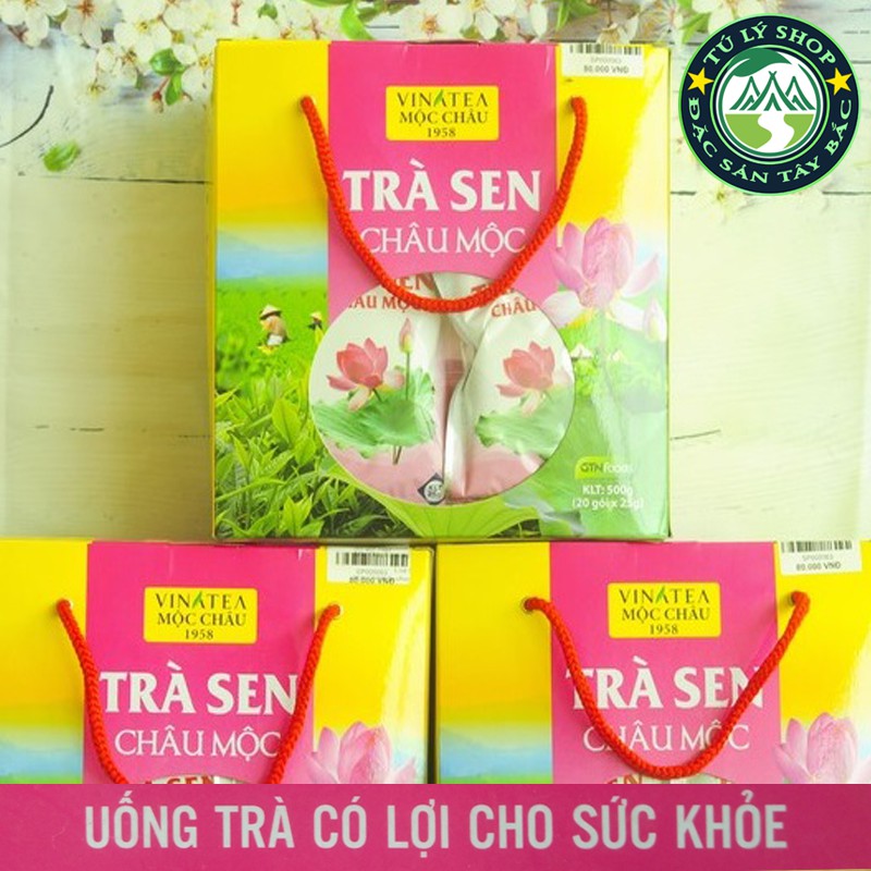 Chè Sen Mộc Châu 500g (20 gói x 25g)