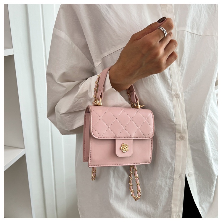 Túi đeo vai IELGY họa tiết hình thoi thời trang cho nữ